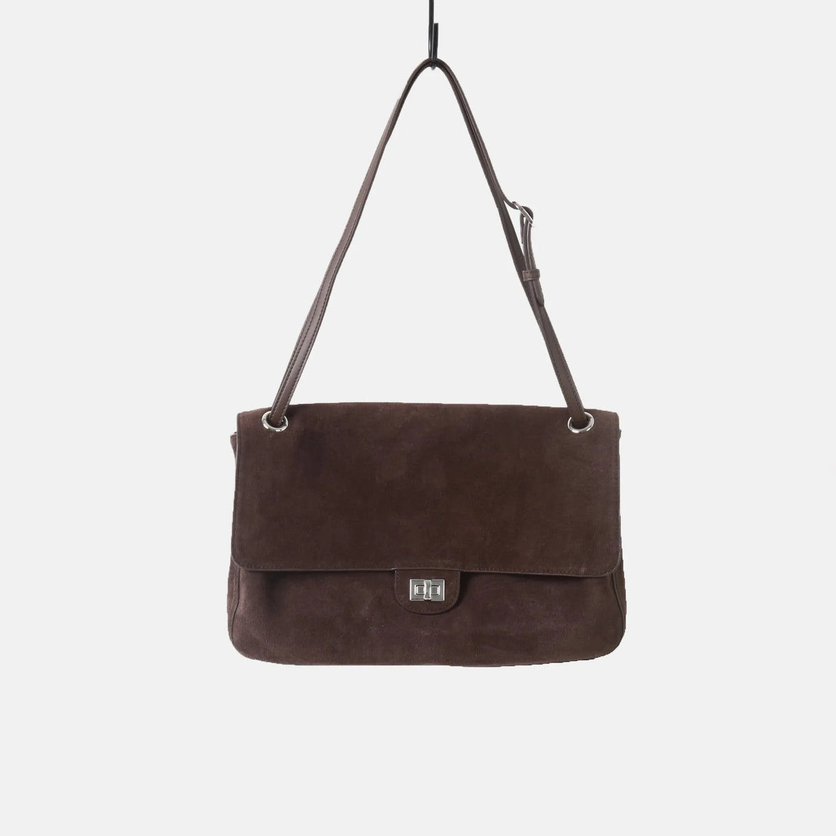 Genuine Leather Shoulder Bag Women Large Capacity Flap Bag Real Cowhide Turn Lock Crossbody Handbags Work Satchel Ladies Purses image 12