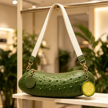 Cucumber Crossbody Bags for Women Shoulder Bag Fashionable Armpit Bag Purse and Handbags Designer Bags Women Bag Сумка Женская image 1