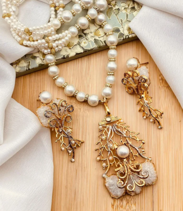 Hand-made-Crush-Stones-Mala-set-1924-Nayab-Jewellery-19992330